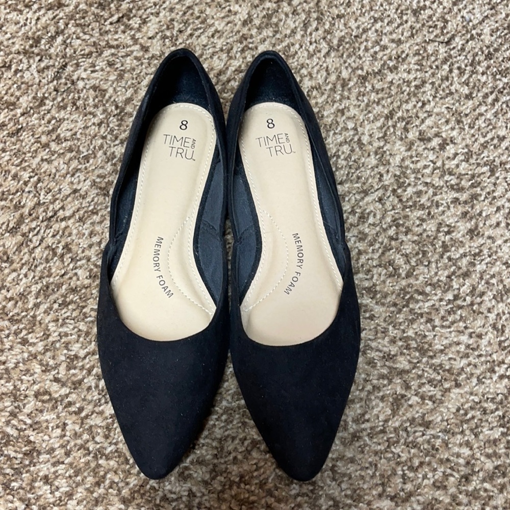 NWOT black flats